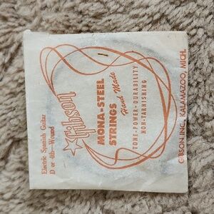 Gibson Electric Spanish Guitar string Mona Steel String D or 4th